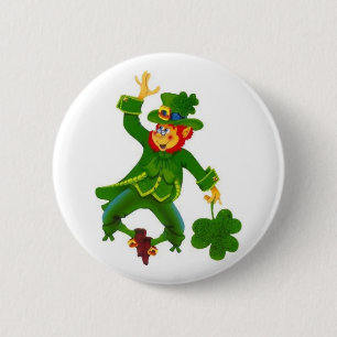 Macaron Rond 5 Cm Bouton chanceux de Lep