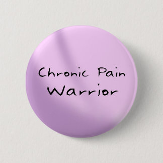 Macaron Rond 5 Cm Bouton chronique de guerrier de douleur