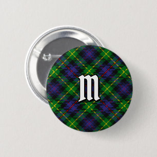Macaron Rond 5 Cm Bouton Clan Farquharson Tartan