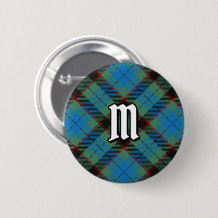Macaron Rond 5 Cm Bouton Clan Guthrie Tartan