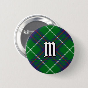 Macaron Rond 5 Cm Bouton Clan MacIntyre Tartan