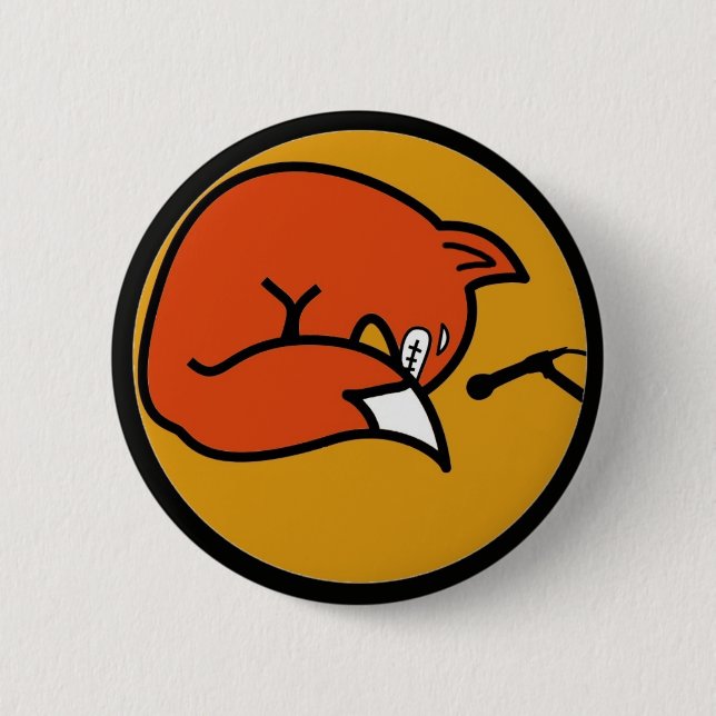 Macaron Rond 5 Cm Bouton classique de logo de RFT (Devant)