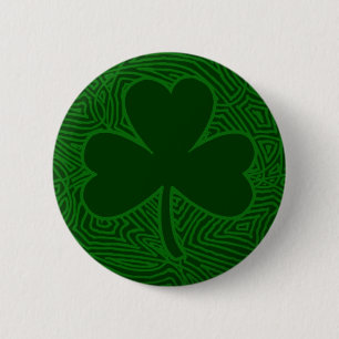 Macaron Rond 5 Cm Bouton Clover Scribbleprint