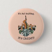 Bouton cool Crochet