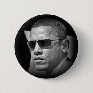 Macaron Rond 5 Cm Bouton COOL Obama 2
