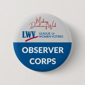 Macaron Rond 5 Cm Bouton Corps des observateurs LWV
