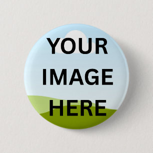 Macaron Rond 5 Cm Bouton Créer votre propre image