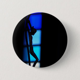 Macaron Rond 5 Cm Bouton Crucifix