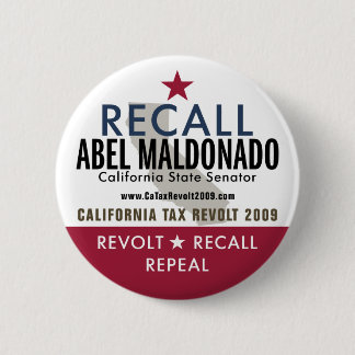 Macaron Rond 5 Cm Bouton d'Abel Maldonado de rappel