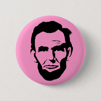 Macaron Rond 5 Cm Bouton d'Abraham Lincoln