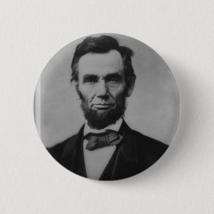 Macaron Rond 5 Cm Bouton d'Abraham Lincoln