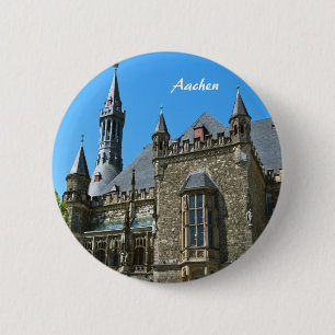 Macaron Rond 5 Cm Bouton d'Aix-la-Chapelle