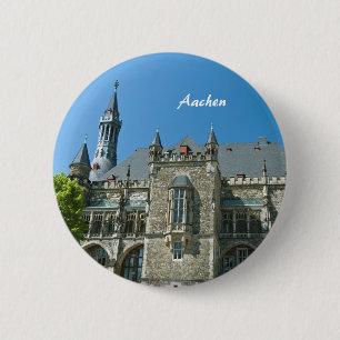 Macaron Rond 5 Cm Bouton d'Aix-la-Chapelle
