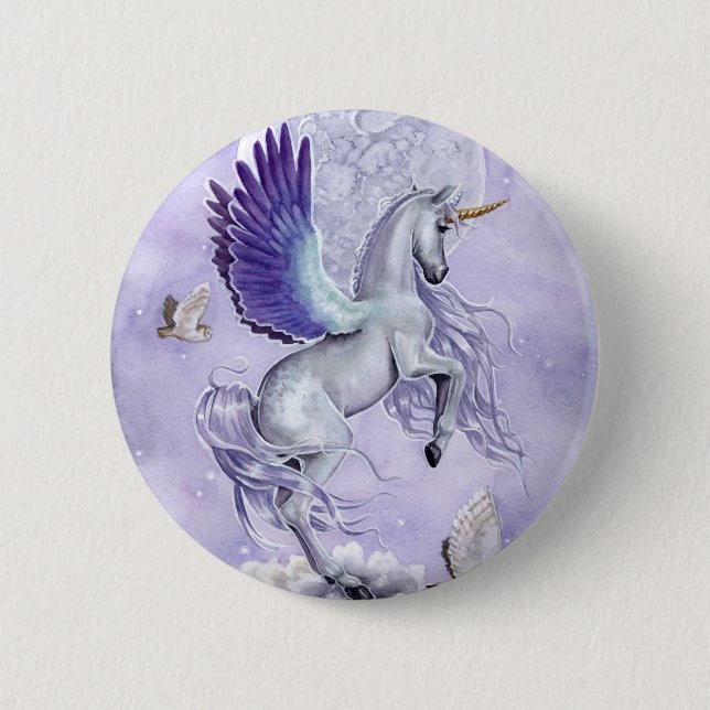 Macaron Rond 5 Cm Bouton d'alcool illégal (Devant)