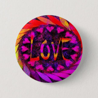 Macaron Rond 5 Cm Bouton d'amour
