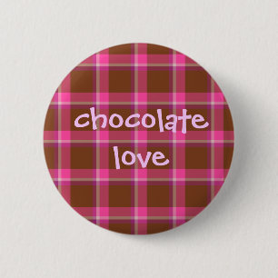 Macaron Rond 5 Cm Bouton d'amour de chocolat