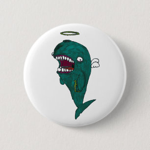 Macaron Rond 5 Cm Bouton d'ange de baleine