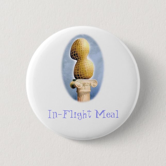 Macaron Rond 5 Cm Bouton d'arachide (Devant)