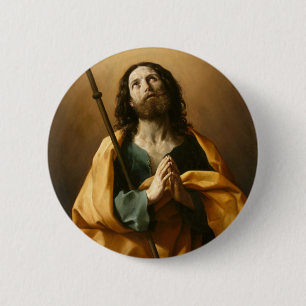 Macaron Rond 5 Cm Bouton d'art "Saint James"