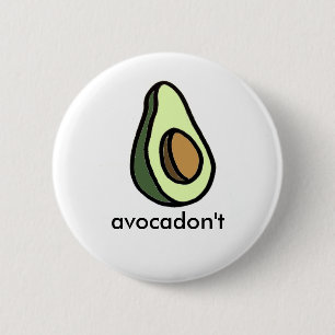 Macaron Rond 5 Cm Bouton d'Avocadon't