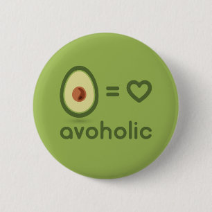 Macaron Rond 5 Cm Bouton d'avocat