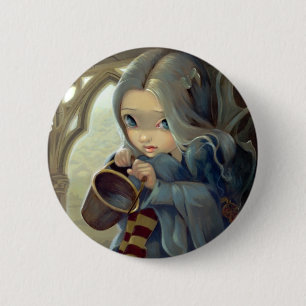 Macaron Rond 5 Cm Bouton de "Alannah et de la gargouille"