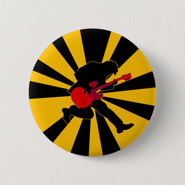 Macaron Rond 5 Cm Bouton de balancier de Starburst (Devant)