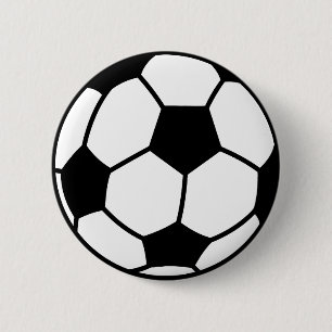 Macaron Rond 5 Cm Bouton de ballon de football