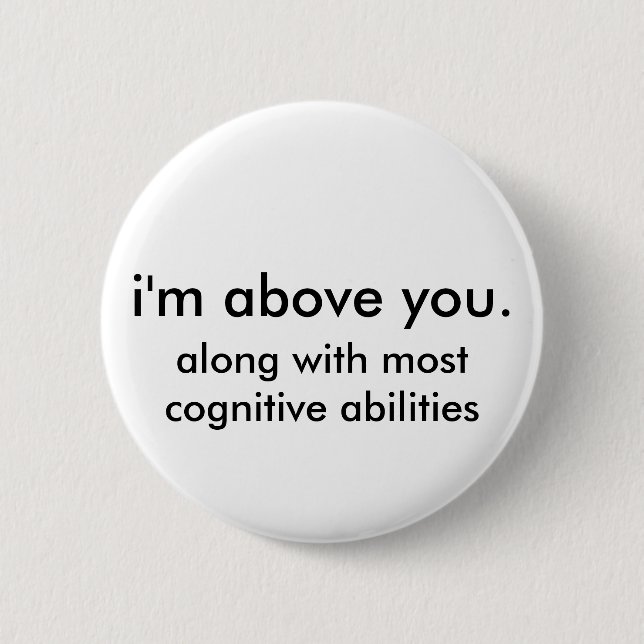 Macaron Rond 5 Cm Bouton de Ballot-Estime (Devant)