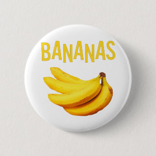 Macaron Rond 5 Cm Bouton de banane