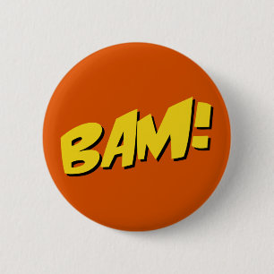Macaron Rond 5 Cm Bouton de bande dessinée
