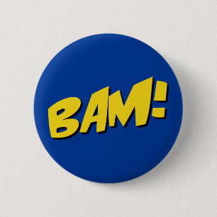 Macaron Rond 5 Cm Bouton de bande dessinée