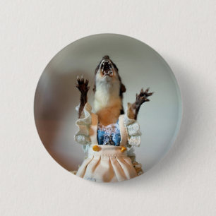 Macaron Rond 5 Cm Bouton de belette de Juanita