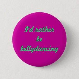 Macaron Rond 5 Cm Bouton de "Bellydancing"