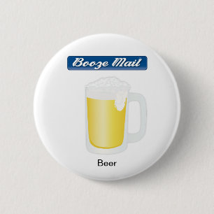 Macaron Rond 5 Cm Bouton de bière
