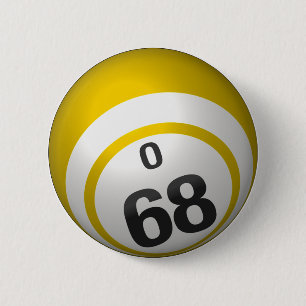 Macaron Rond 5 Cm Bouton de bingo-test d'O 68