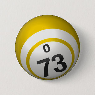 Macaron Rond 5 Cm Bouton de bingo-test d'O 73