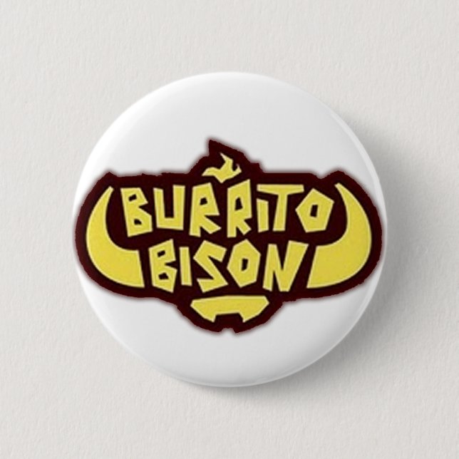 Macaron Rond 5 Cm Bouton de bison de burrito (Devant)