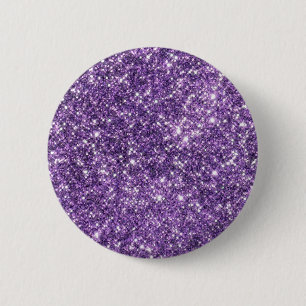 Macaron Rond 5 Cm Bouton de bling violet