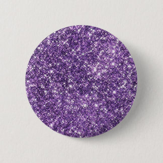 Macaron Rond 5 Cm Bouton de bling violet