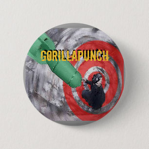 MACARON ROND 5 CM BOUTON DE BOUDINE DE GORILLAPUNCH
