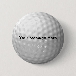 Macaron Rond 5 Cm Bouton de boule de golf