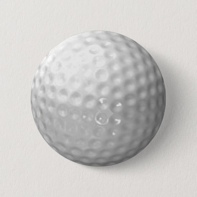 Macaron Rond 5 Cm bouton de boule de golf (Devant)