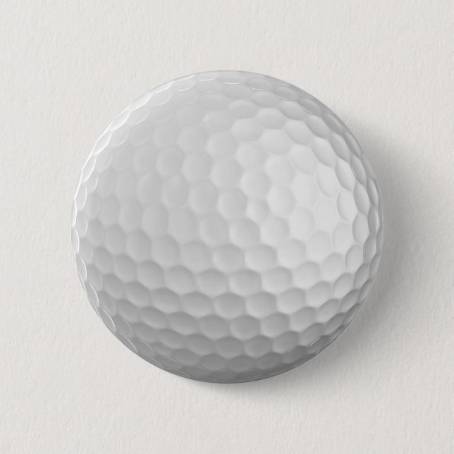 Macaron Rond 5 Cm Bouton de boule de golf (Devant)