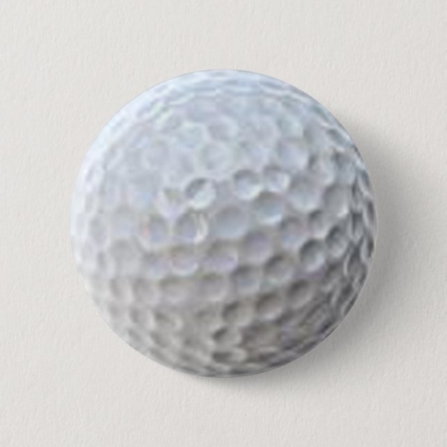 Macaron Rond 5 Cm Bouton de boule de golf (Devant)
