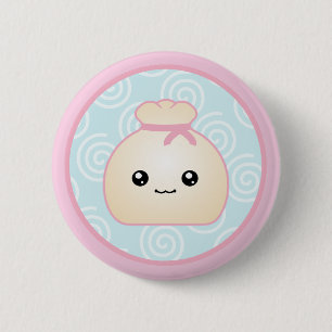 Macaron Rond 5 Cm Bouton de boulette de Kawaii