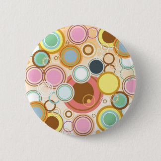 Macaron Rond 5 Cm Bouton de bubble-gum