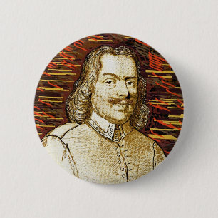 Macaron Rond 5 Cm Bouton de Bunyan de John
