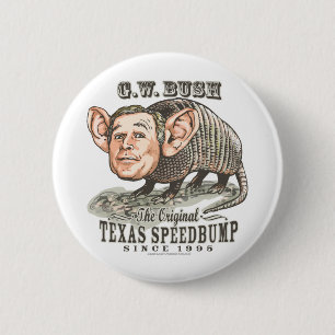 Macaron Rond 5 Cm Bouton de Bush de tatou