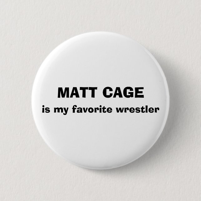 Macaron Rond 5 Cm Bouton de cage de Matt (Devant)